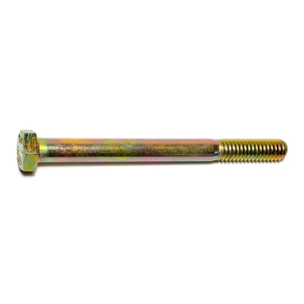 Midwest Fastener Grade 8, 5/16"-18 Hex Head Cap Screw, Zinc Yellow Steel, 3-1/2 in L, 25 PK 00685 - main
